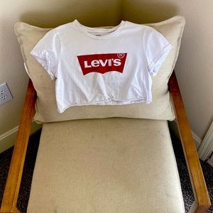 Cropped Levis shirt
